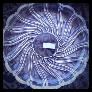 NWT Mikasa Pepermint clear